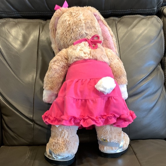 Build-A-Bear bunny complete with outfit and shoes - Picture 3 of 4